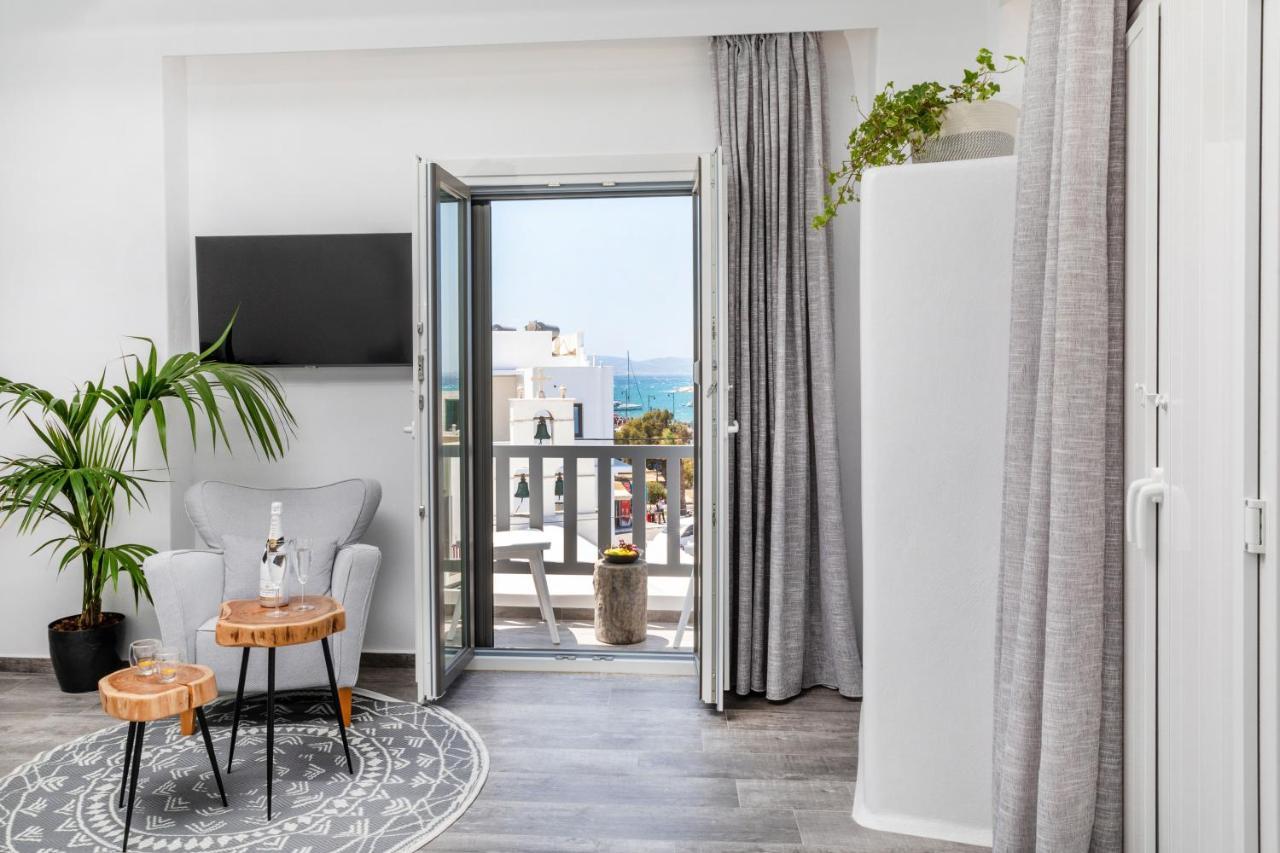 El_Puerto Luxury Port Suites Naxos City Exterior foto